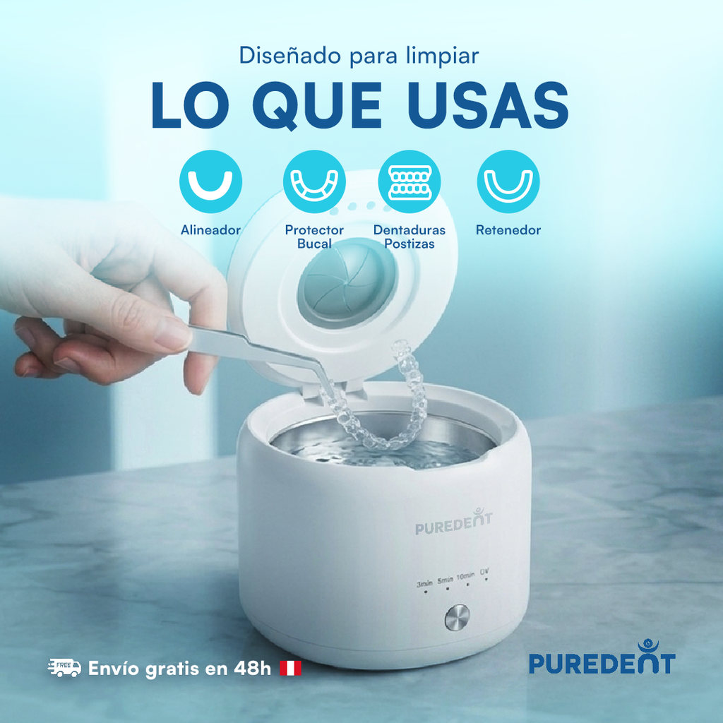 PureDent™ Limpiador Ultrasonico UV