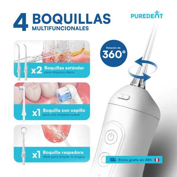 PureDent™ HydroJet PRO Irrigador Bucal hover