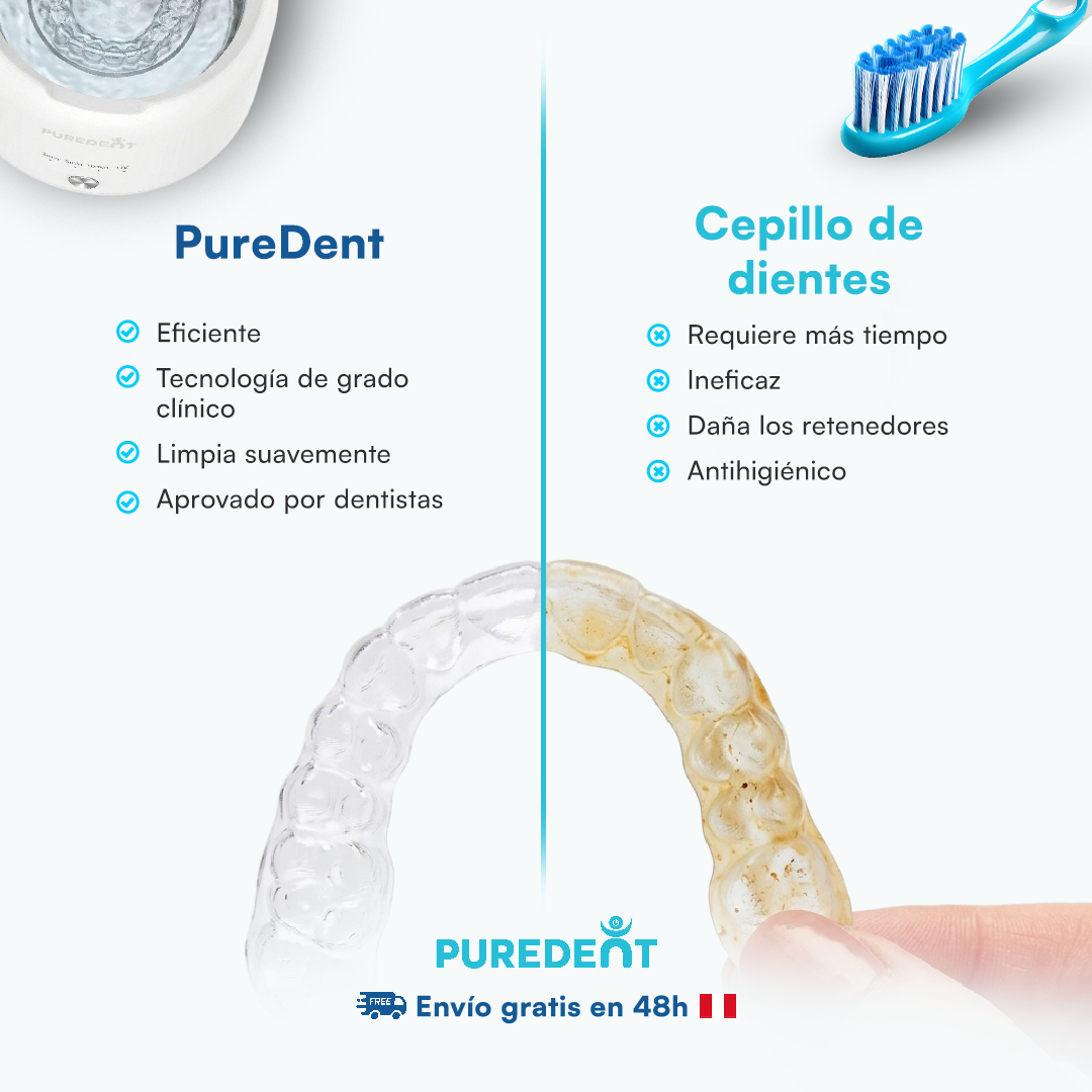 PureDent™ Limpiador Ultrasonico UV