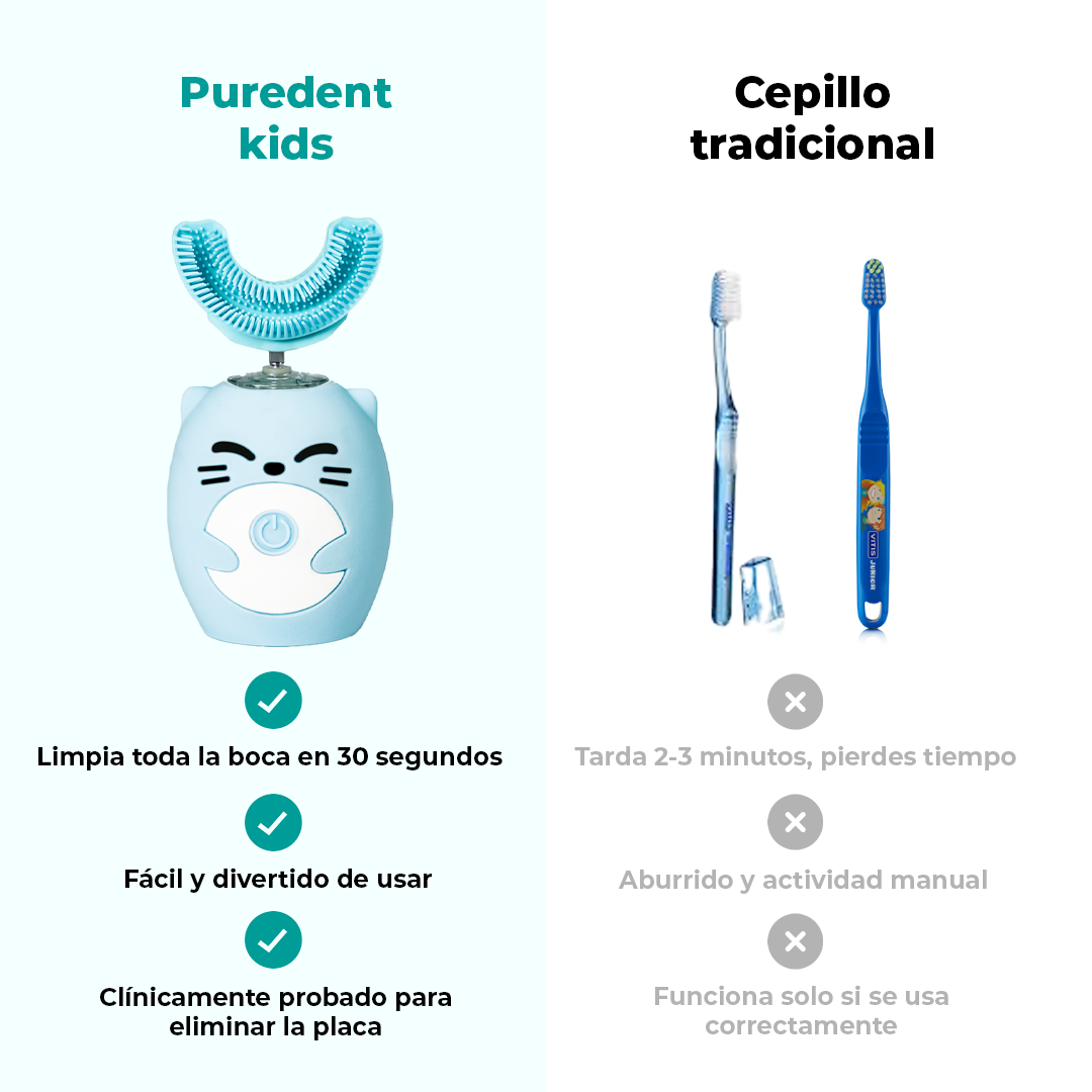 PureDent™ Cepillo Ultrasonico Niño