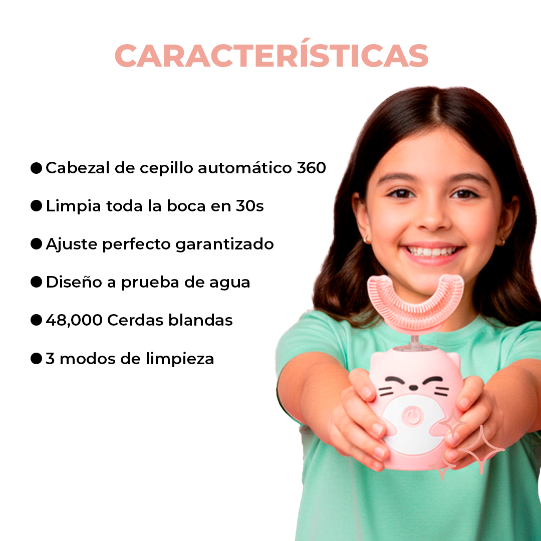 PureDent™ Cepillo Ultrasonico Niña